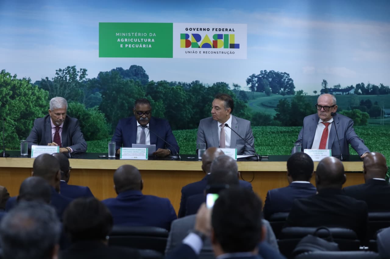 Programa agrícola Brasil–Angola prevê investimento inicial de 124 milhões USD