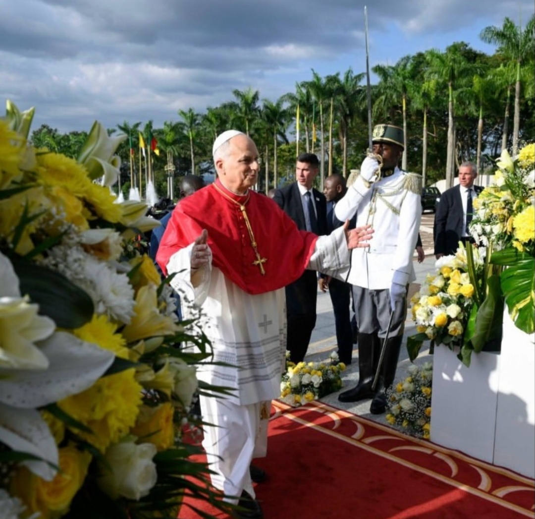 Papa Leão XIV está nos Camarões na segunda etapa da viagem apostólica a África