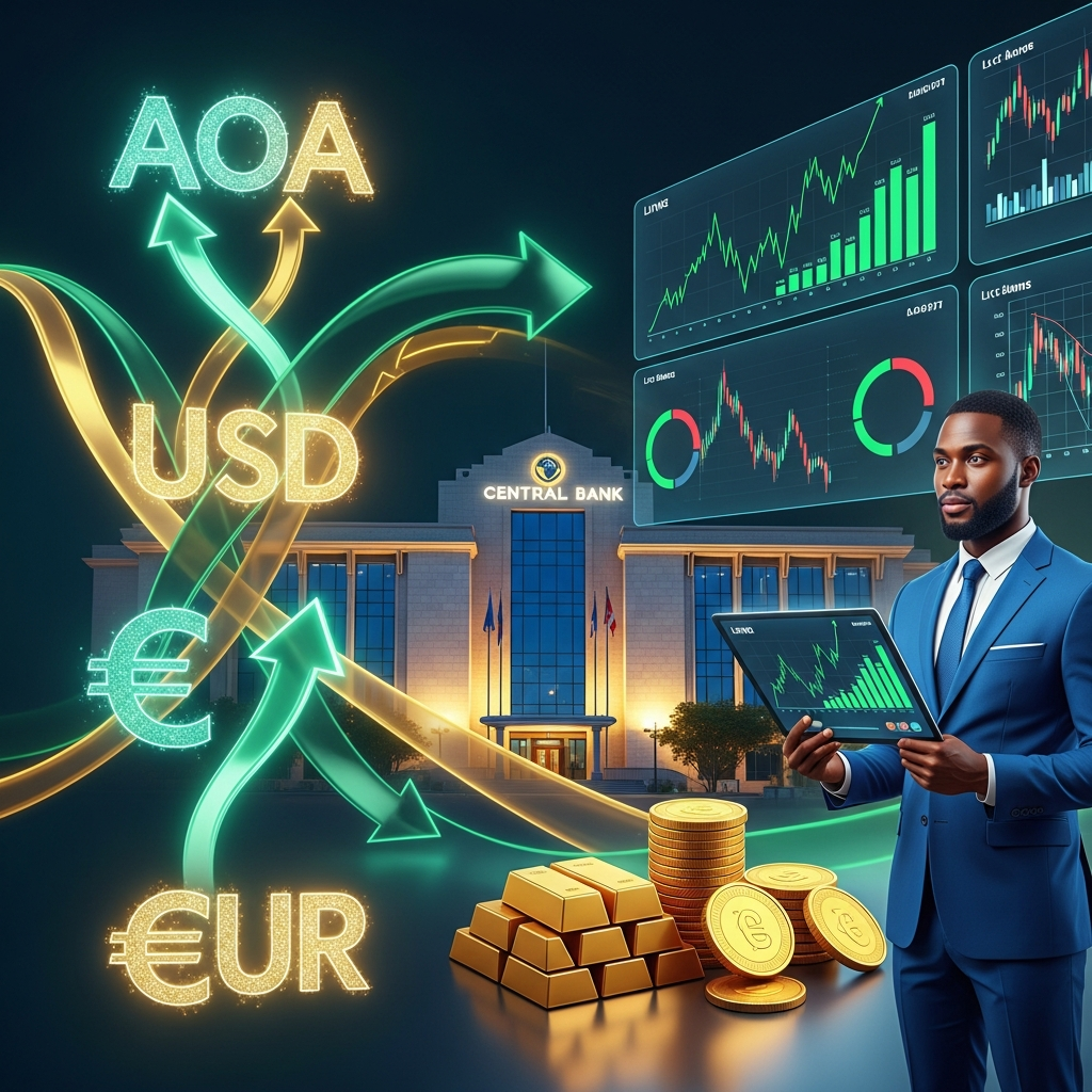 Estabilidade Relativa no Mercado Cambial Angolano: Análise Detalhada das Taxas de Referência do BNA