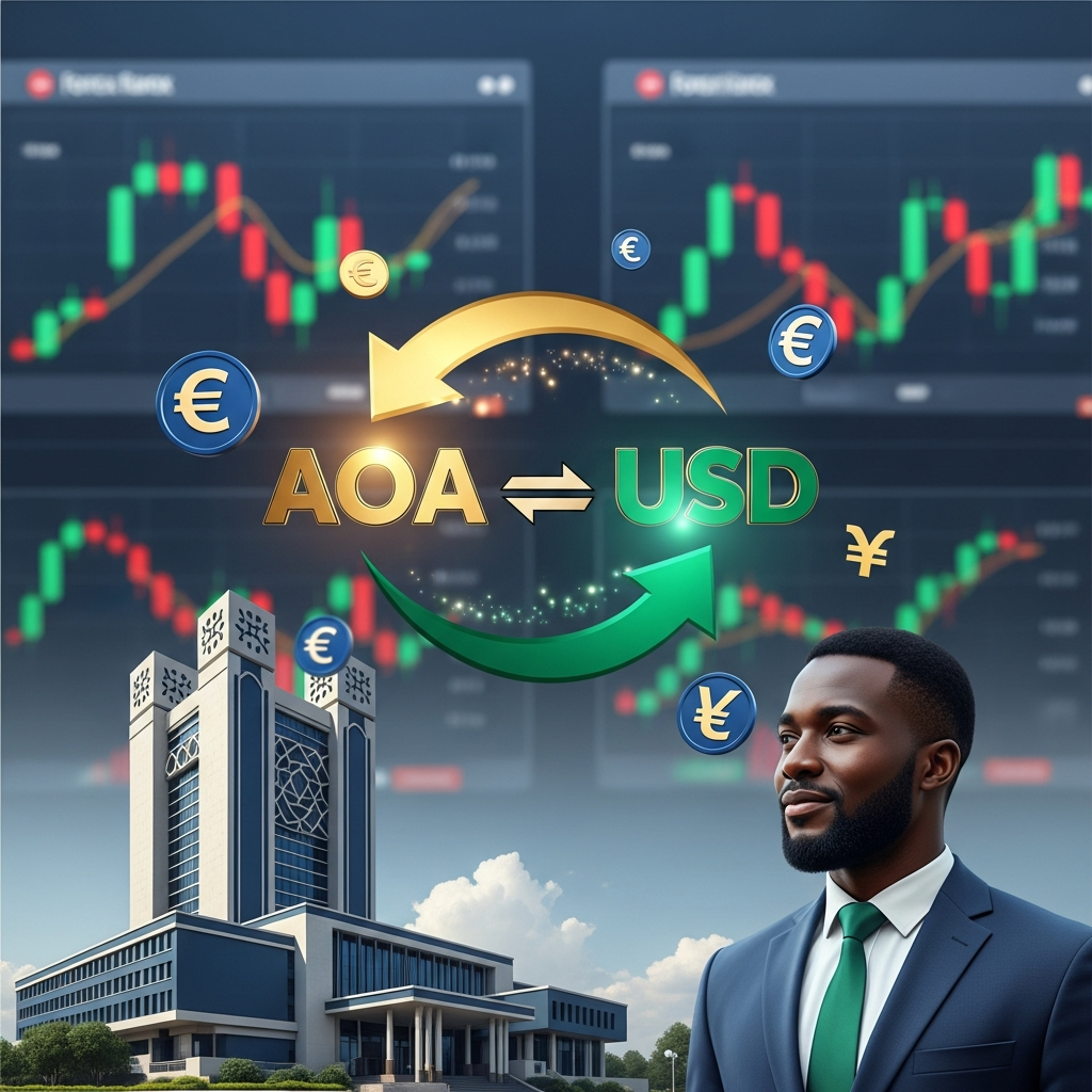 Taxas Cambiais: BNA Modera, Mercado Informal Amplia Diferencial com o Kwanza