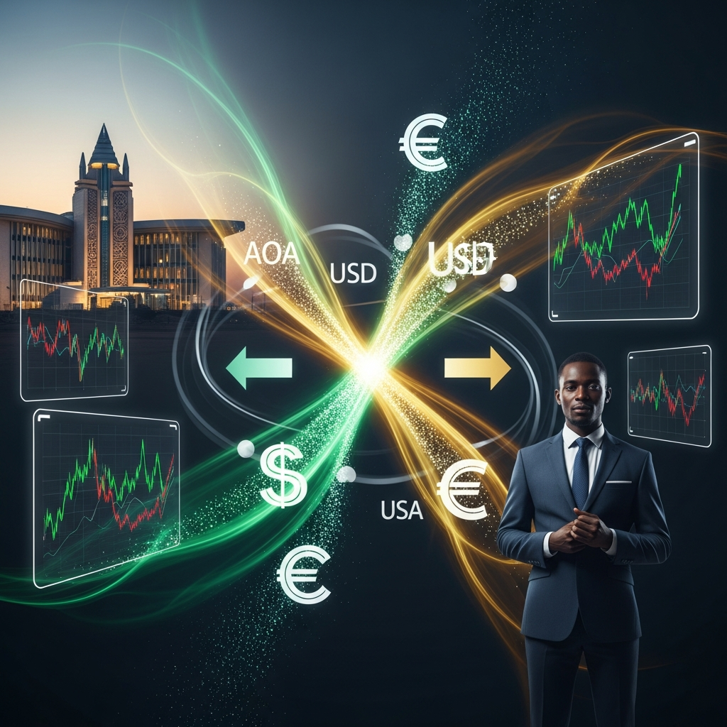 Variações Cambiais: Euro Recua Perante o Kwanza, Pressão no Mercado Informal Amplia-se