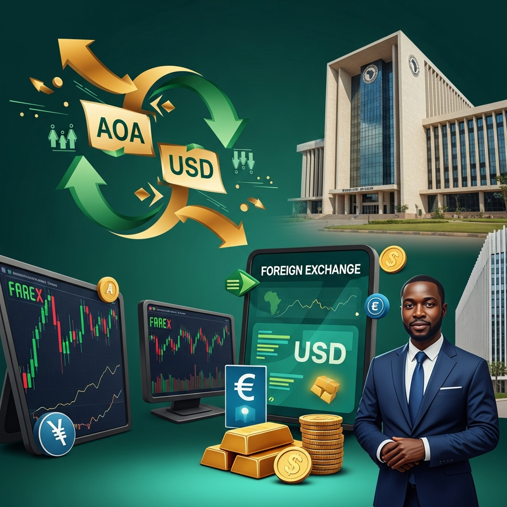 Taxas Cambiais: BNA Modera Desvalorização, Kinguila Mantém Pressão