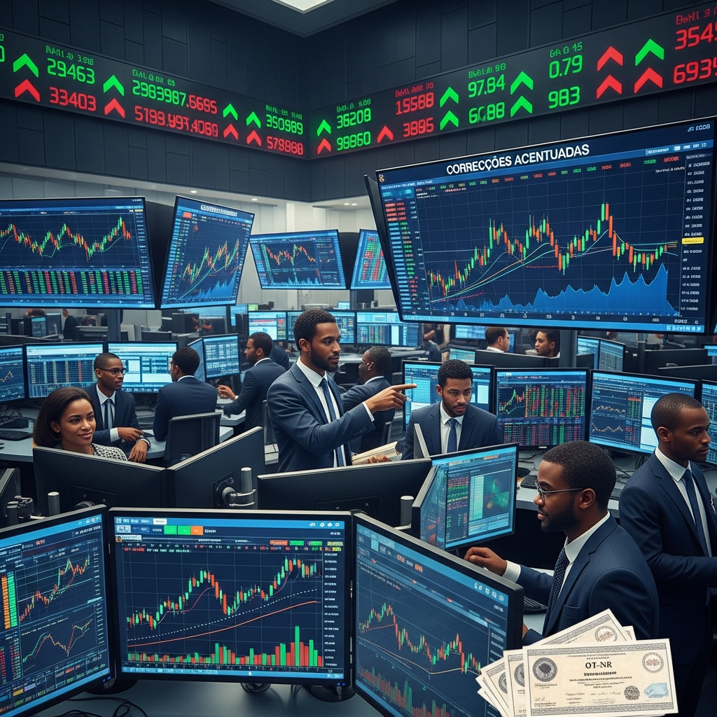 BODIVA: Correcções Acentuadas em OT-NR e Aumento da Volatilidade