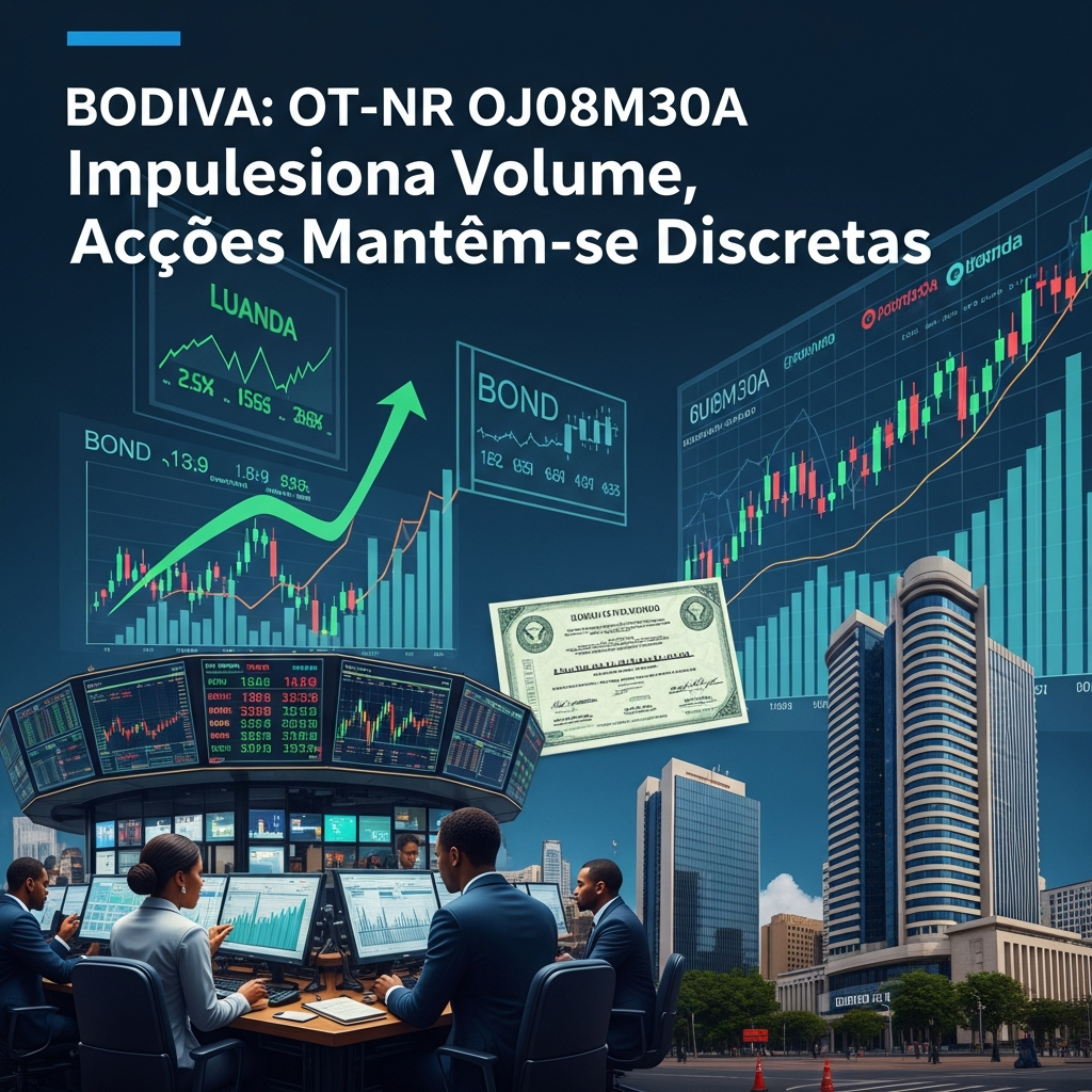 BODIVA: OT-NR OJ08M30A Impulsiona Volume, Acções Mantêm-se Discretas