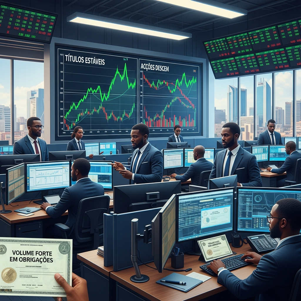 BODIVA: Títulos Estáveis, Acções Descem – Volume Forte em Obrigações