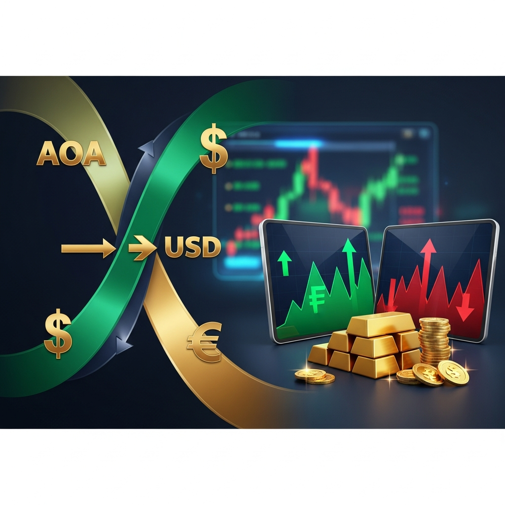 Disparidades Cambiais Persistem: BNA Modera, Kinguila Resiste à Descida