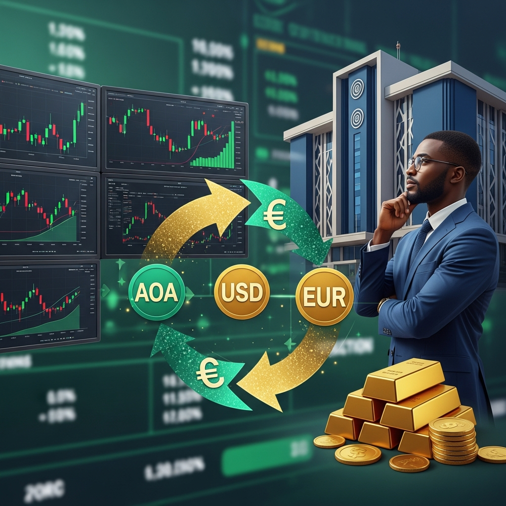 Kwanza: Leve Depreciação em Múltiplas Divisas; Dólar Estável no Oficial