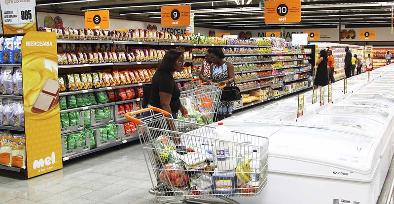 Inflação homóloga mantém trajectória descendente e cai para 8,78% em Agosto