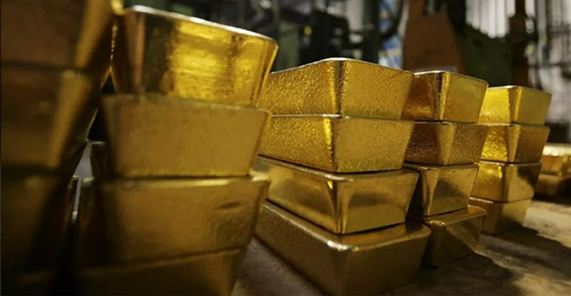 Ouro alcança novo recorde e chega aos 4.887 USD por onça